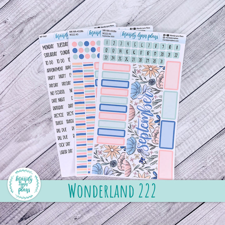 Wonderland 222 September 2025 Monthly Kit || Time to Bloom || 328
