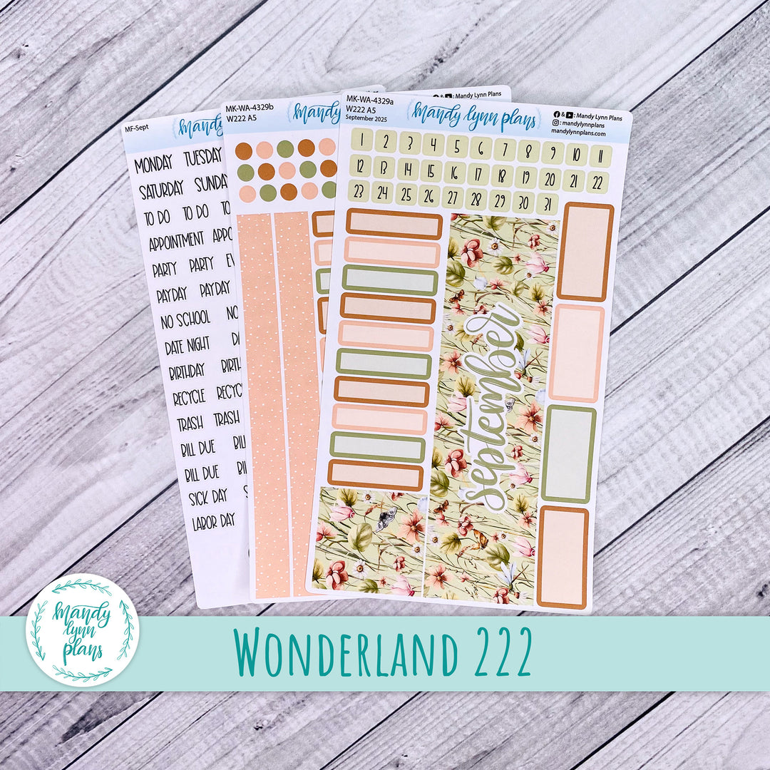 Wonderland 222 September 2025 Monthly Kit || Sweet September || 329