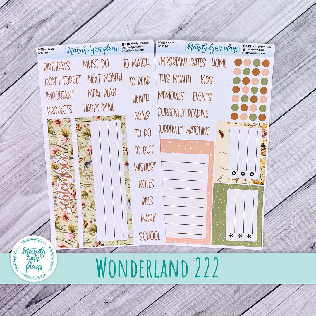 September 2025 Wonderland 222 Dashboard || Sweet September || 329