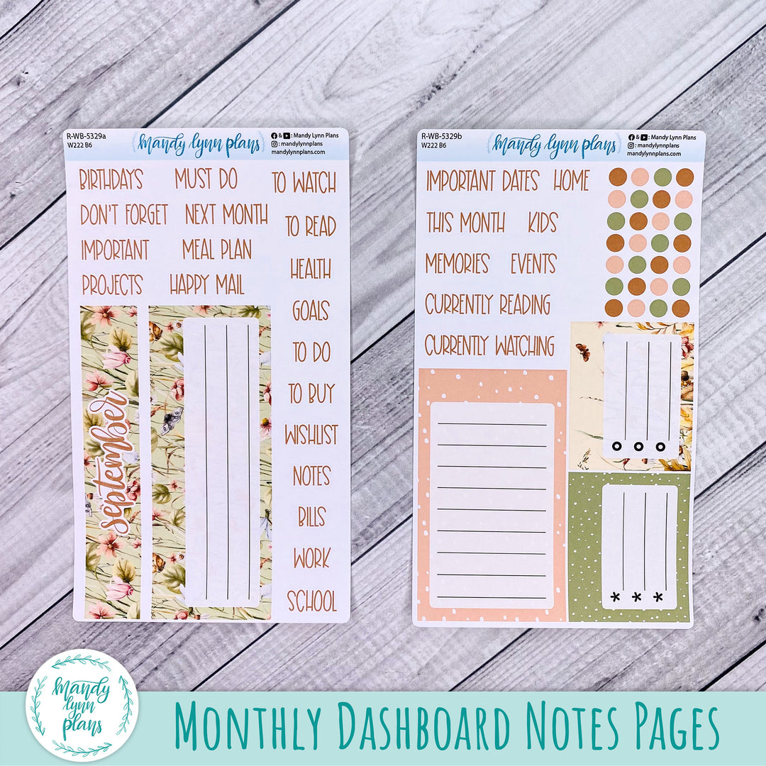 September 2025 Wonderland 222 Dashboard || Sweet September || 329