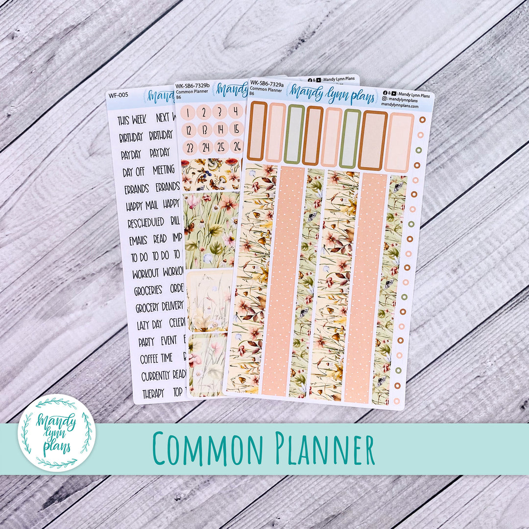 A5, B6, N1 & N2 Common Planner Weekly Kit || Sweet September || 329