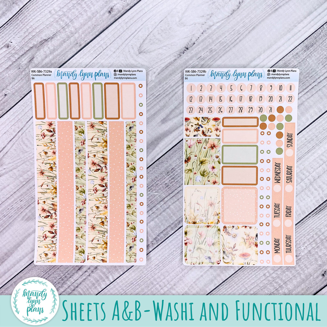 A5, B6, N1 & N2 Common Planner Weekly Kit || Sweet September || 329