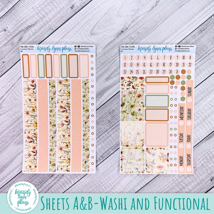 A5, B6, N1 & N2 Common Planner Weekly Kit || Sweet September || 329