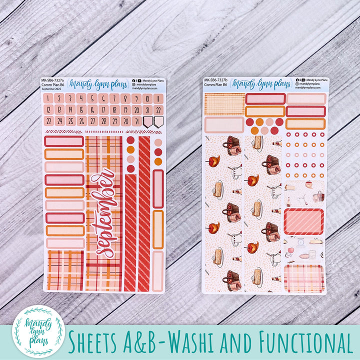 September 2025 Common Planner Monthly Kit || Apple Picking || 327