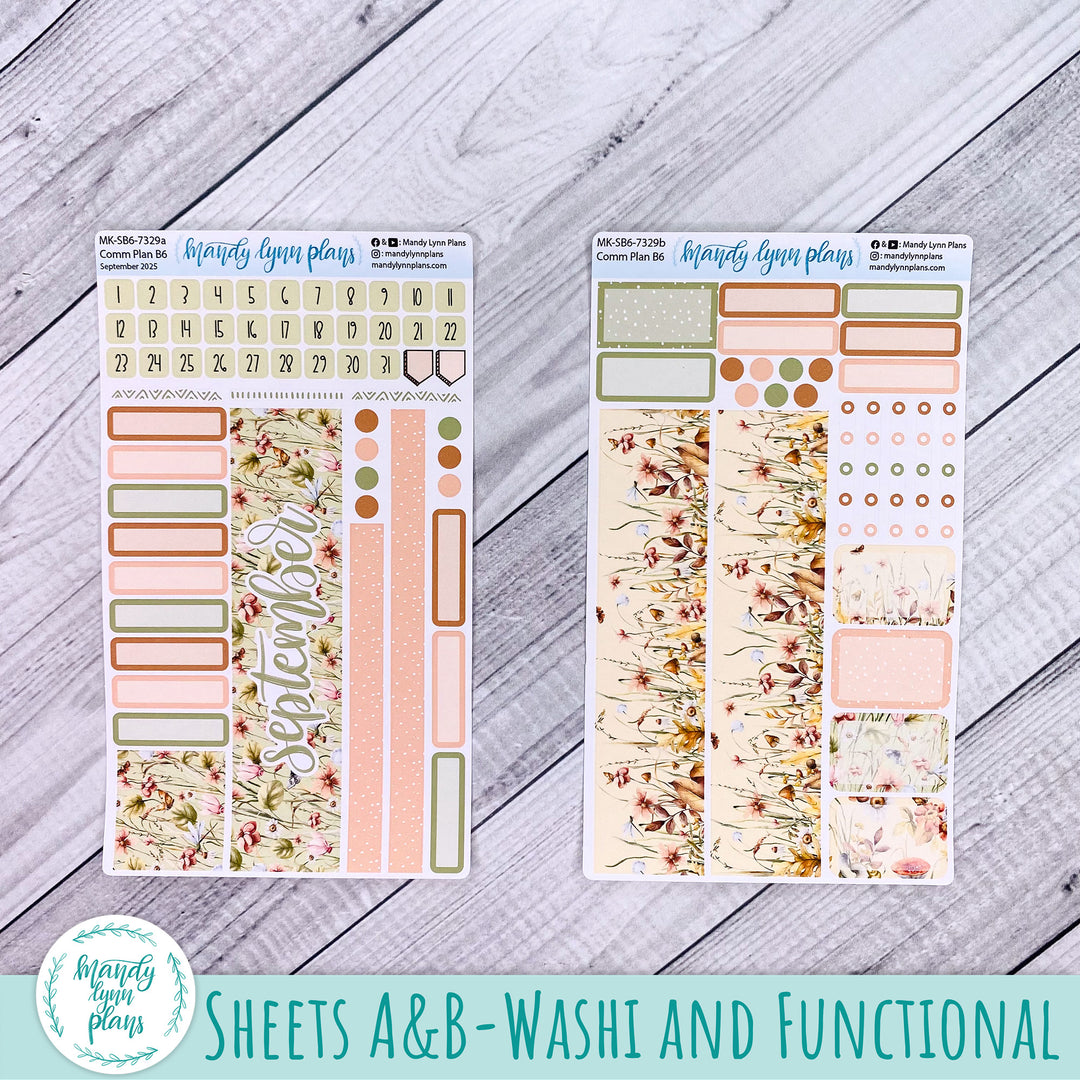 September 2025 Common Planner Monthly Kit || Sweet September || 329