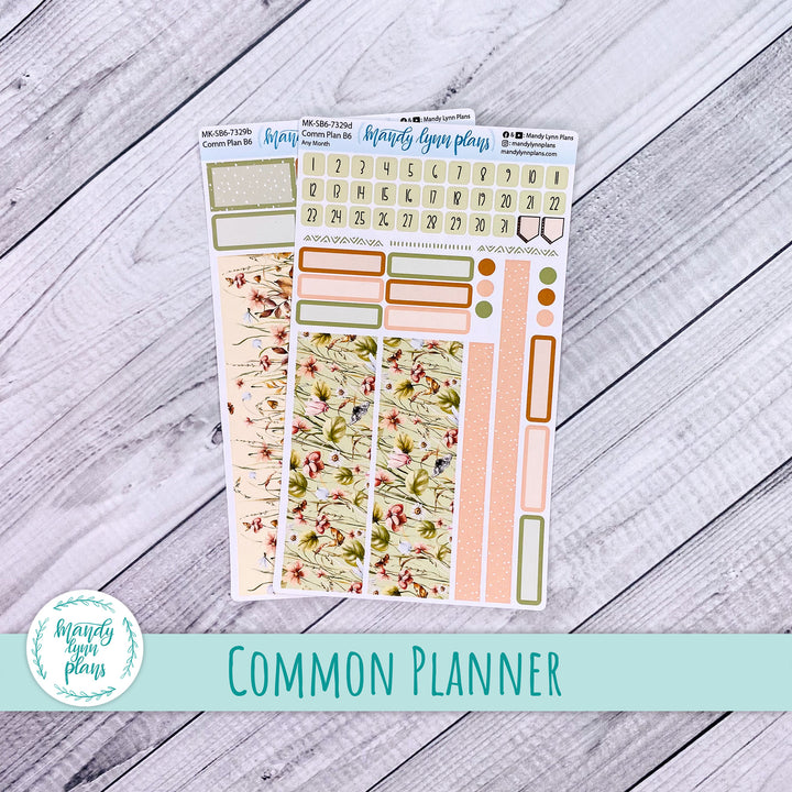 Any Month Common Planner Monthly Kit || Sweet September || 329