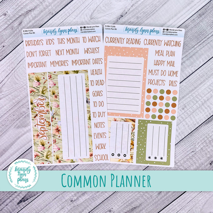 September Common Planner Dashboard || Sweet September || 329