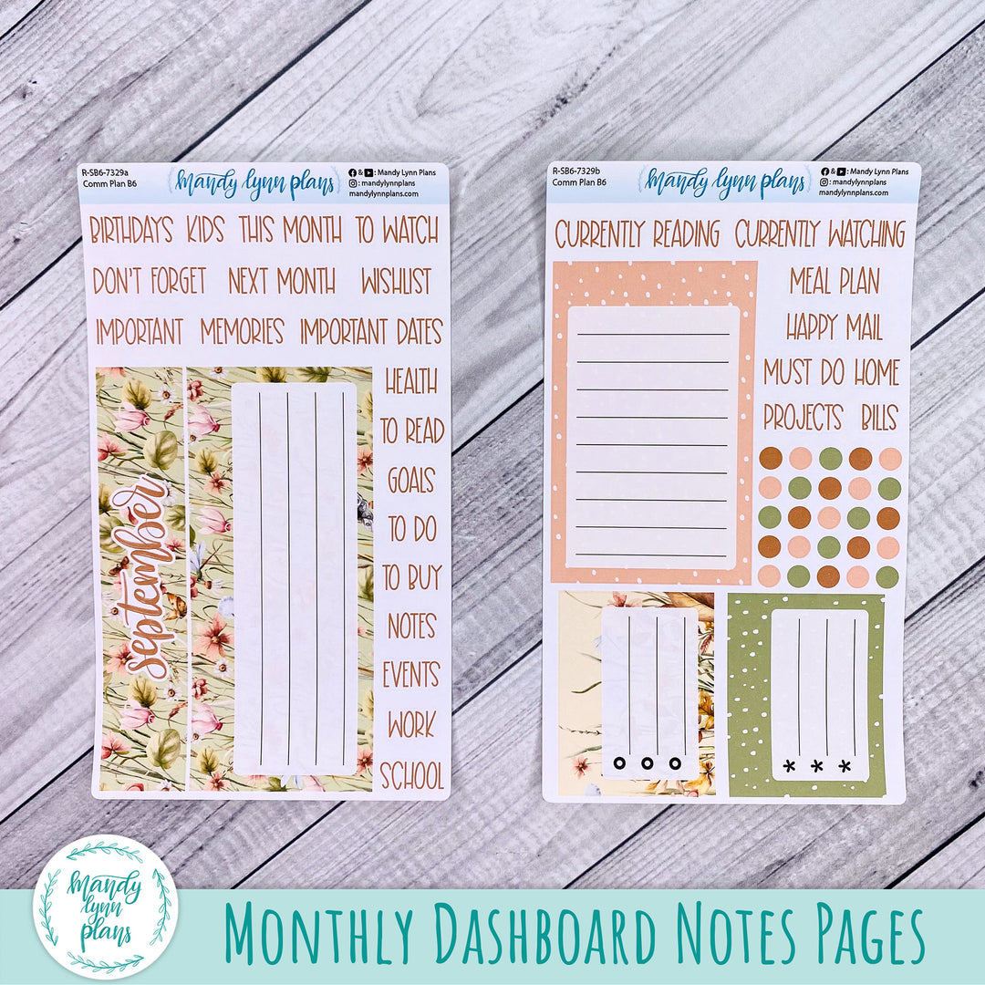 September Common Planner Dashboard || Sweet September || 329