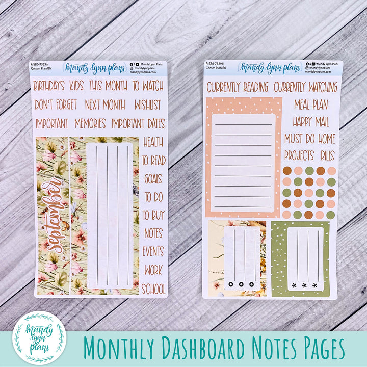 September Common Planner Dashboard || Sweet September || 329
