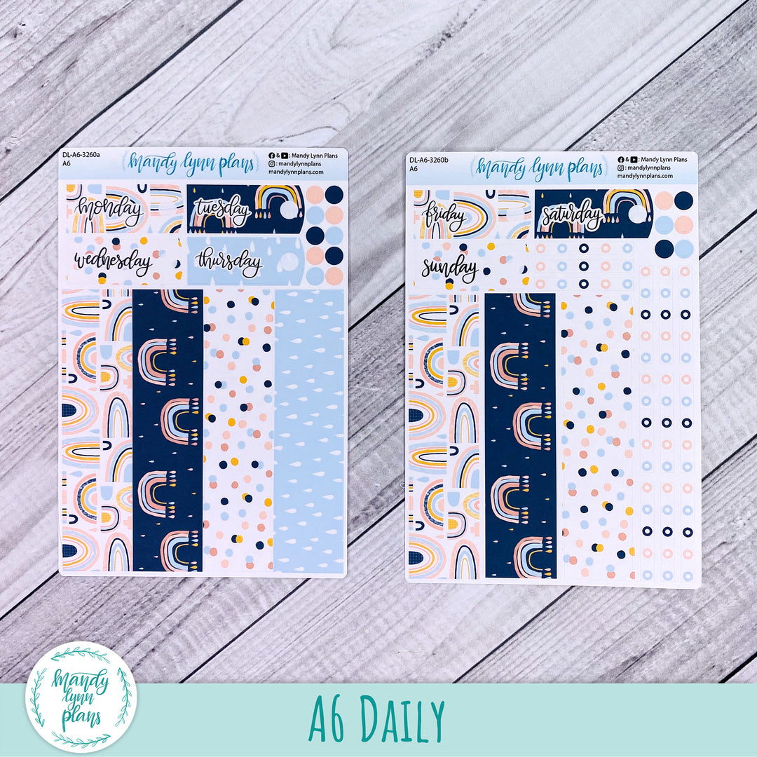 A6 Daily Kit || Over the Rainbow || DL-A6-3260