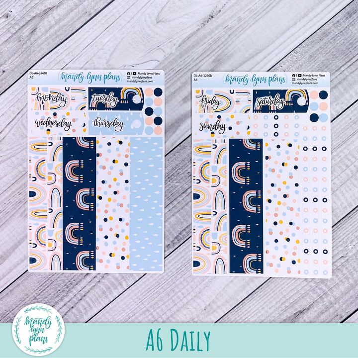 A6 Daily Kit || Over the Rainbow || DL-A6-3260