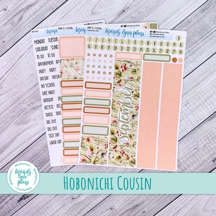 Hobonichi Cousin September 2025 Monthly || Sweet September || MK-C-1329