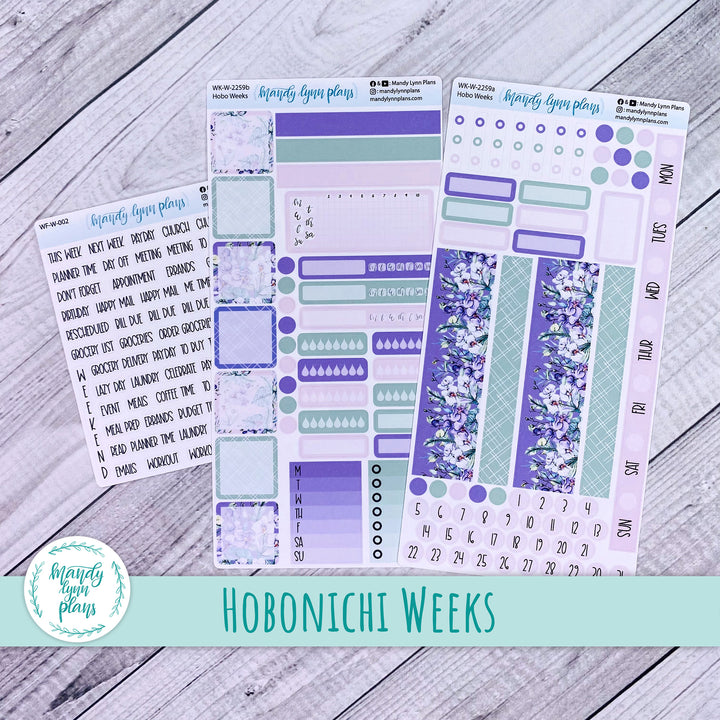 Hobonichi Weeks Weekly Kit || Orchids || WK-W-2259