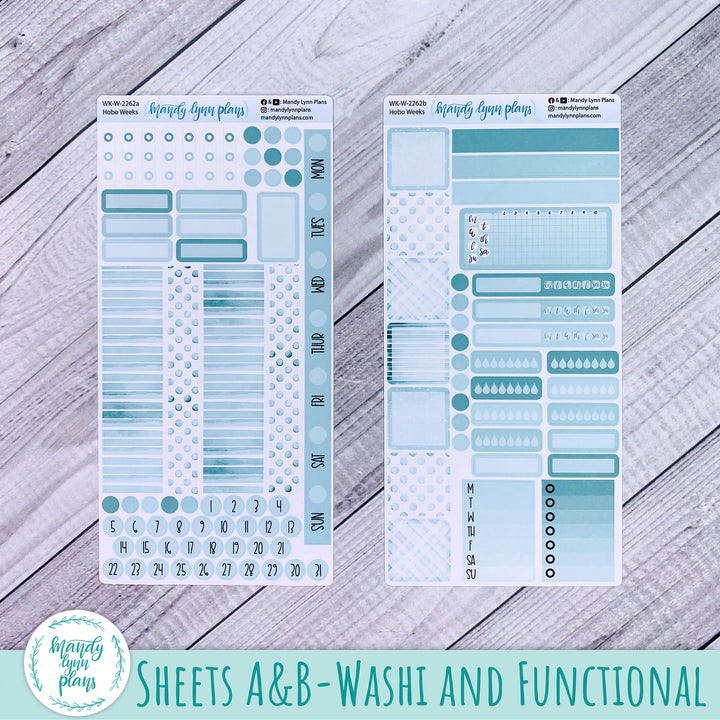 Hobonichi Weeks Weekly Kit || Terrific Teal || WK-W-2262