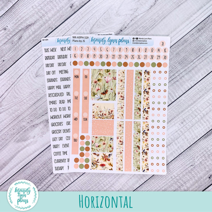 A5 Plans by Just Scribble Weekly Kit || Sweet September || 329