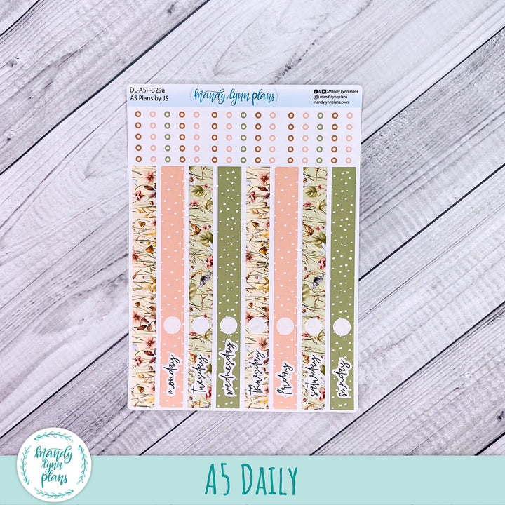 A5 Plans by Just Scribble Daily Kit || Sweet September || DL-A5P-329