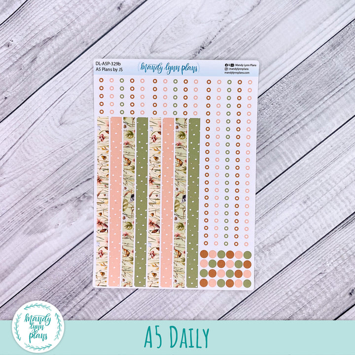A5 Plans by Just Scribble Daily Kit || Sweet September || DL-A5P-329