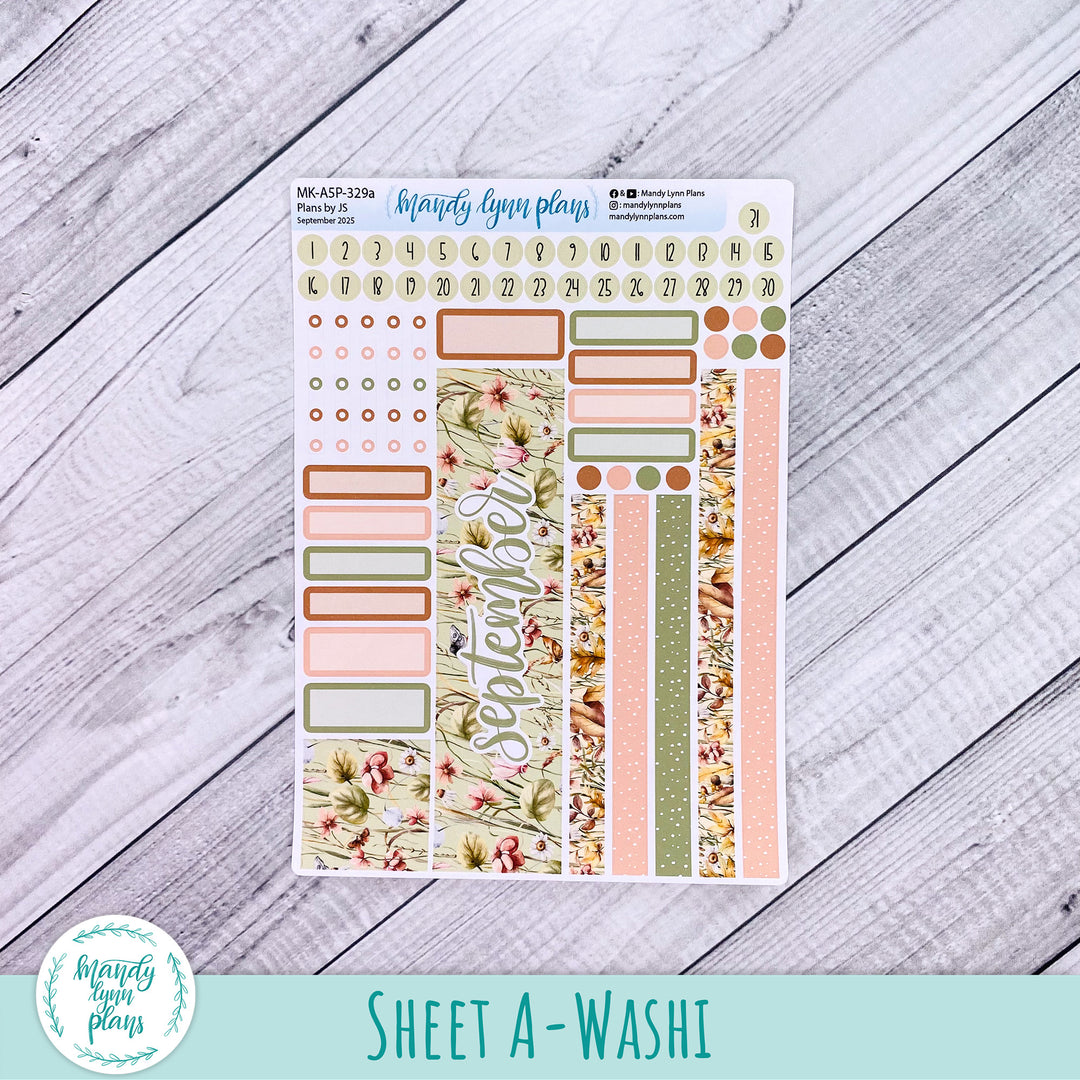 September 2025 Plans by Just Scribble Monthly || Sweet September || MK-A5P-329