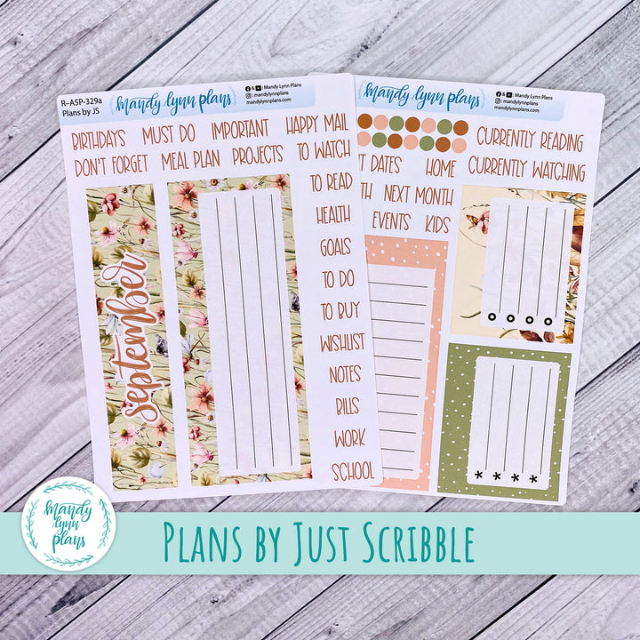 September Plans by Just Scribble Dashboard || Sweet September || R-A5P-329