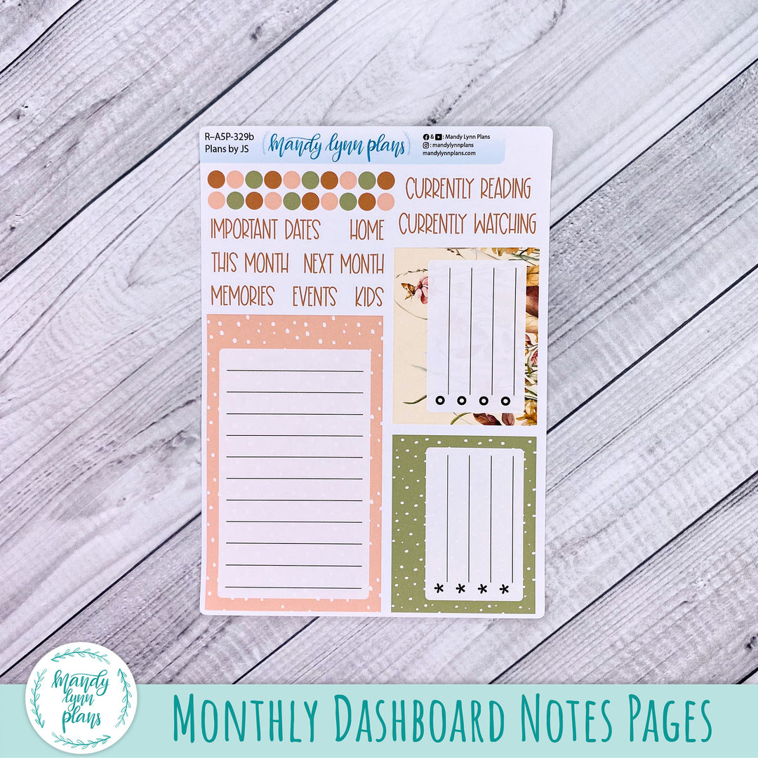 September Plans by Just Scribble Dashboard || Sweet September || R-A5P-329