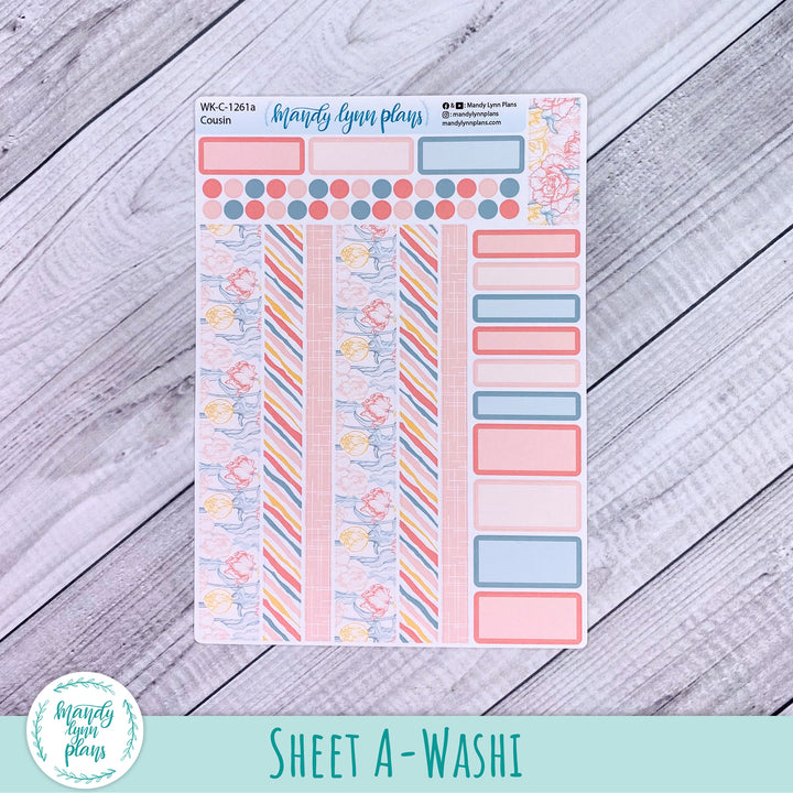 Hobonichi Cousin Weekly Kit || Tulips || WK-C-1261