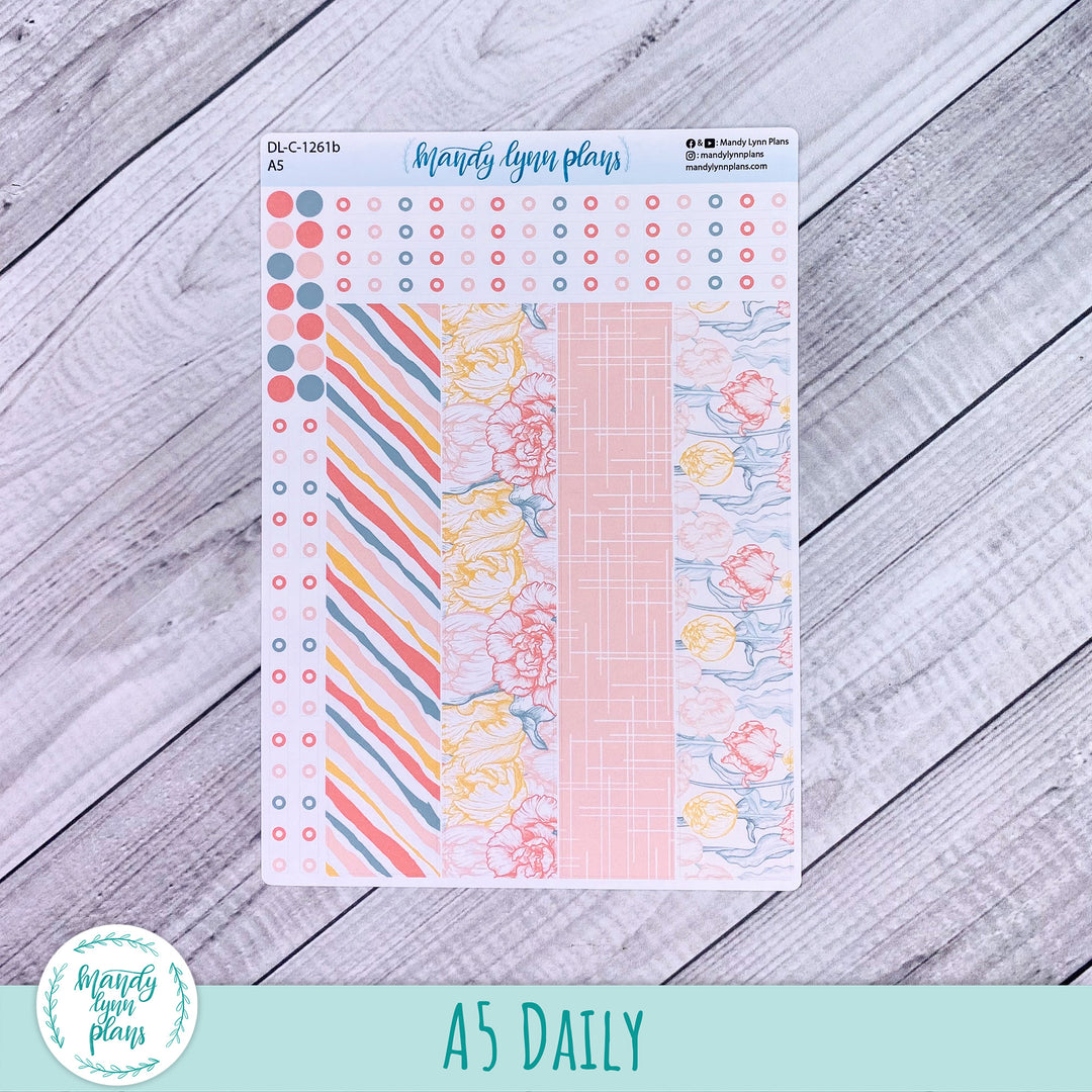 A5 Daily Kit || Tulips || DL-C-1261