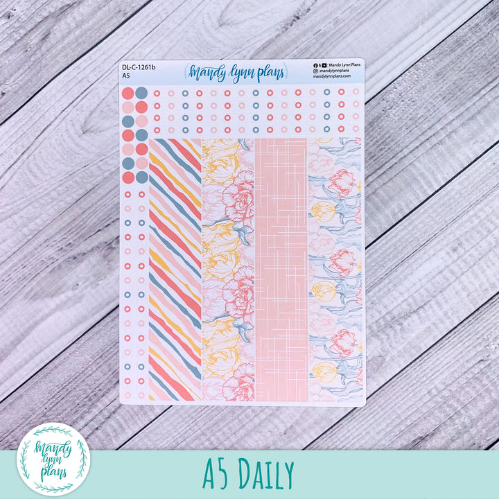 A5 Daily Kit || Tulips || DL-C-1261
