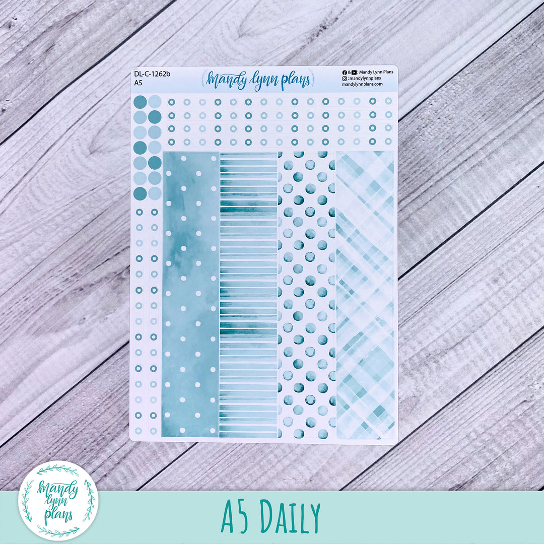 A5 Daily Kit || Terrific Teal || DL-C-1262