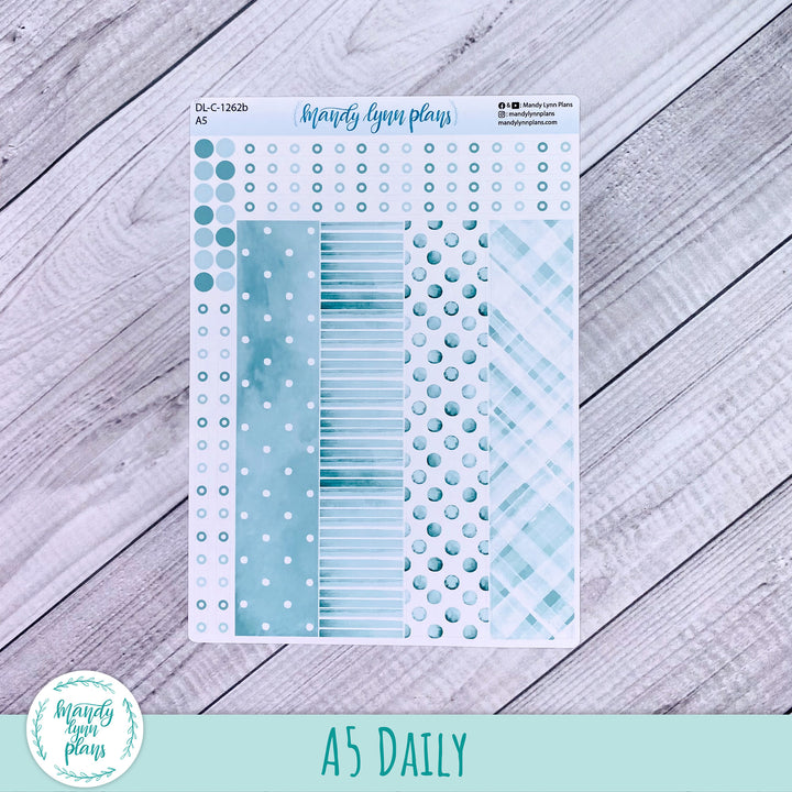 A5 Daily Kit || Terrific Teal || DL-C-1262