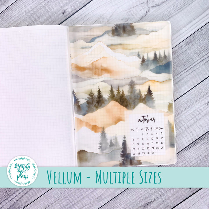 Mountains Vellum || 333