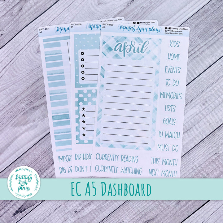 EC A5 Dashboard Kit || Terrific Teal || R-EC5-262