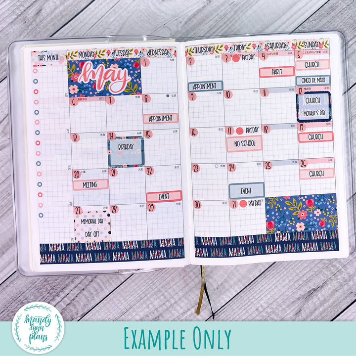 Hobonichi A6 May 2024 Monthly Kit || Spring Days || MK-A6T-3266