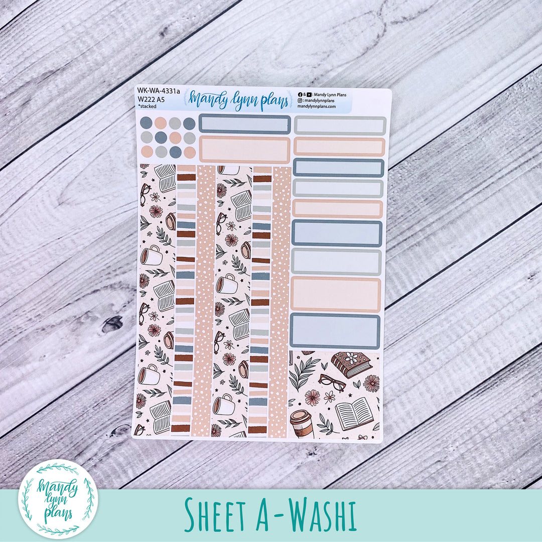 Wonderland 222 Weekly Kit || Coffee and Books || 331