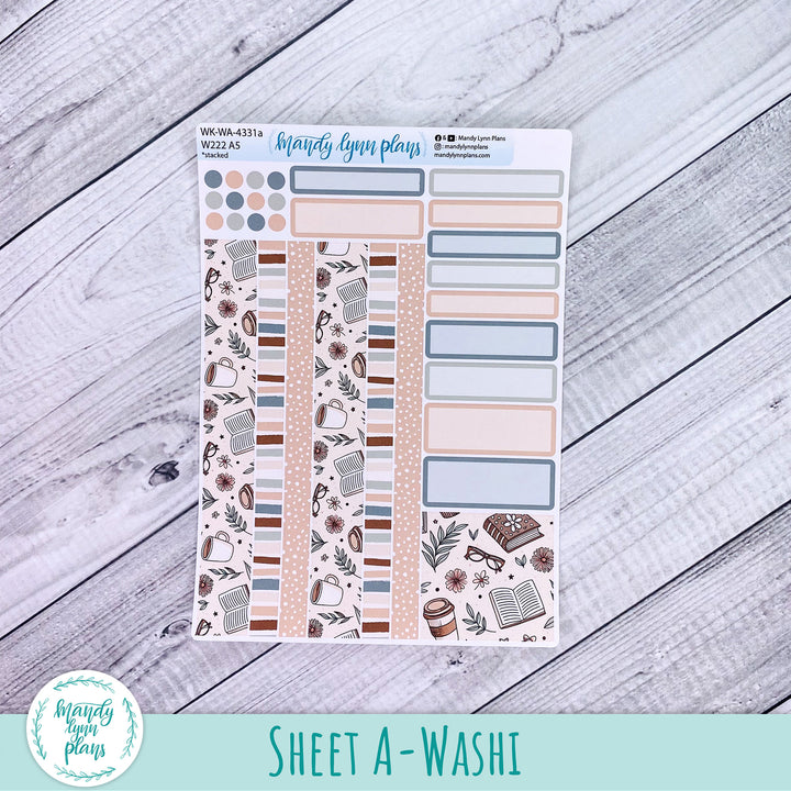 Wonderland 222 Weekly Kit || Coffee and Books || 331