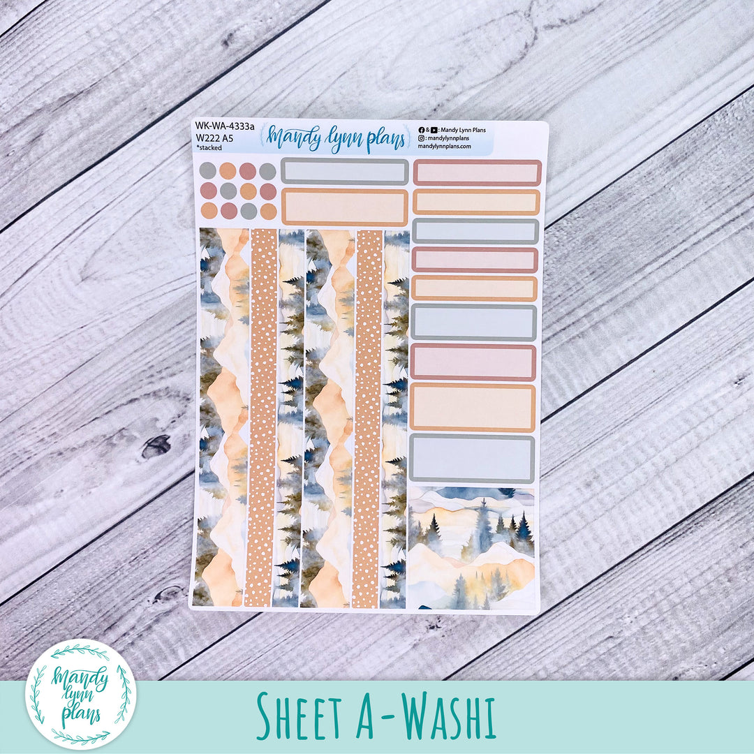 Wonderland 222 Weekly Kit || Mountains || 333