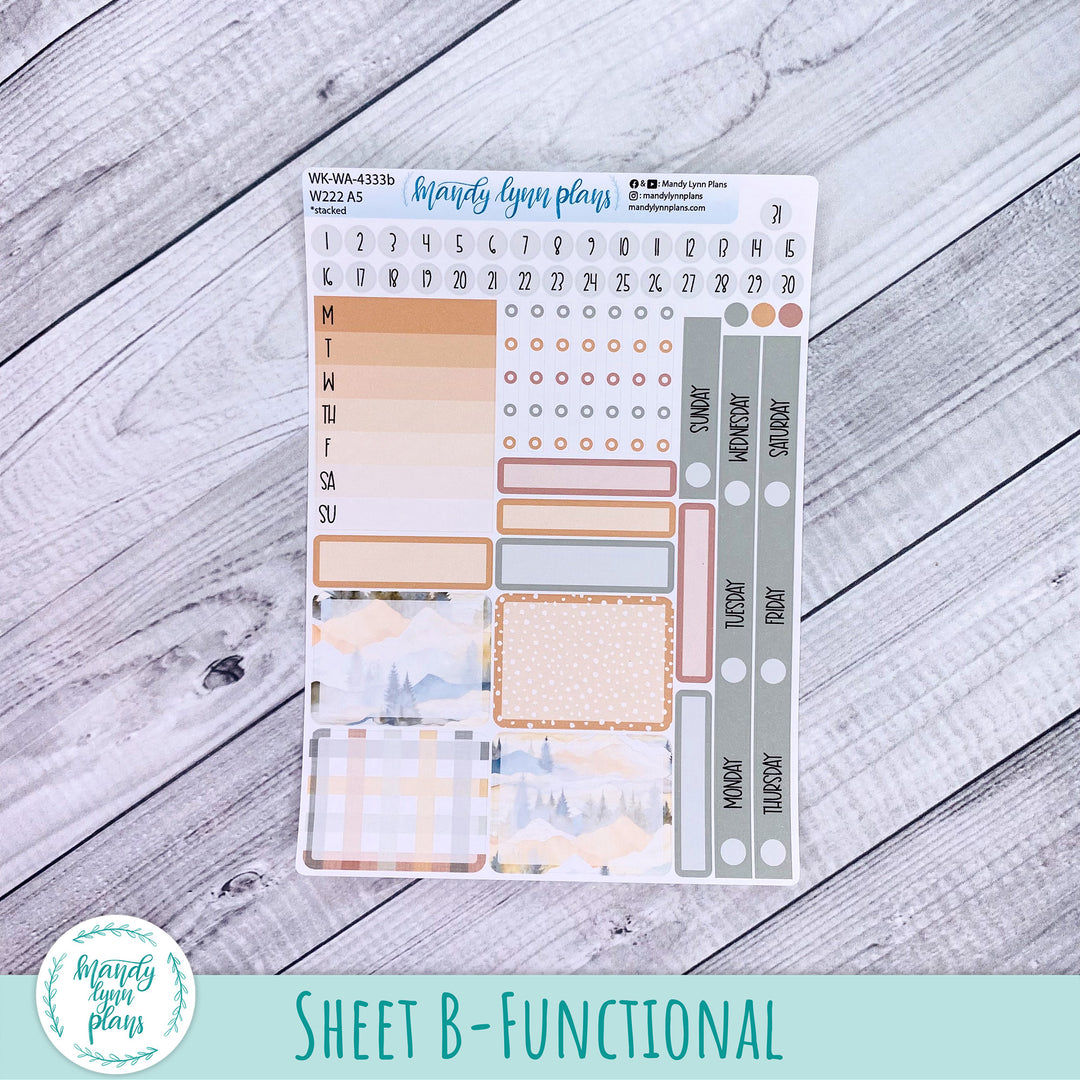 Wonderland 222 Weekly Kit || Mountains || 333