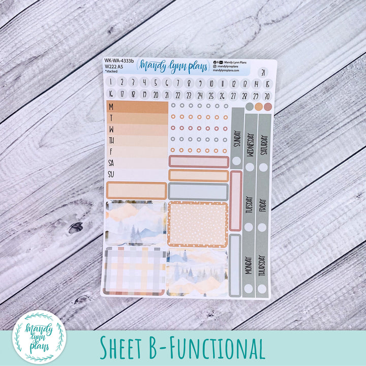Wonderland 222 Weekly Kit || Mountains || 333