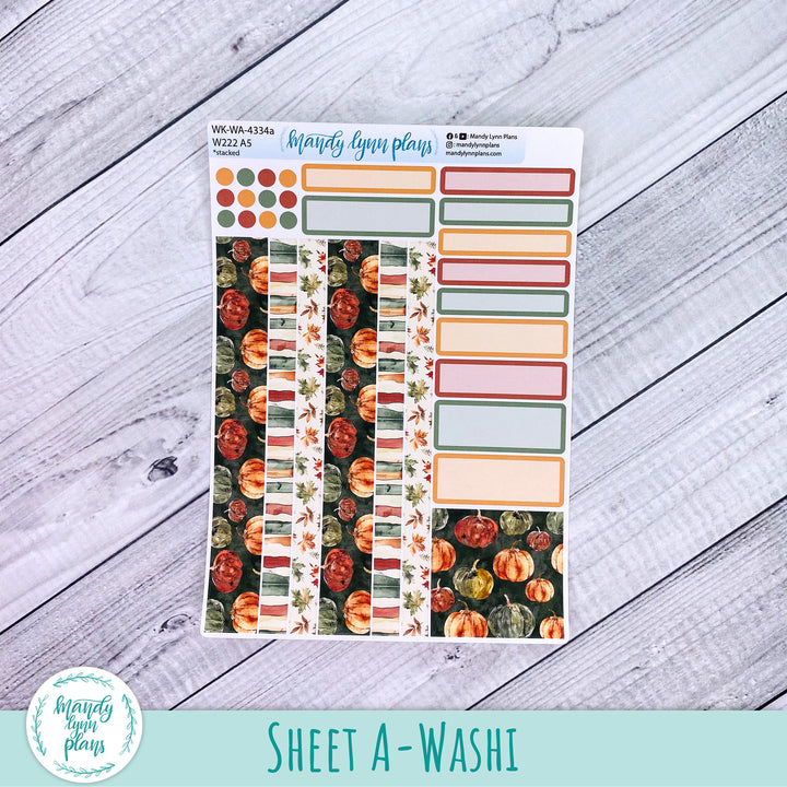 Wonderland 222 Weekly Kit || Harvest Harmony || 334