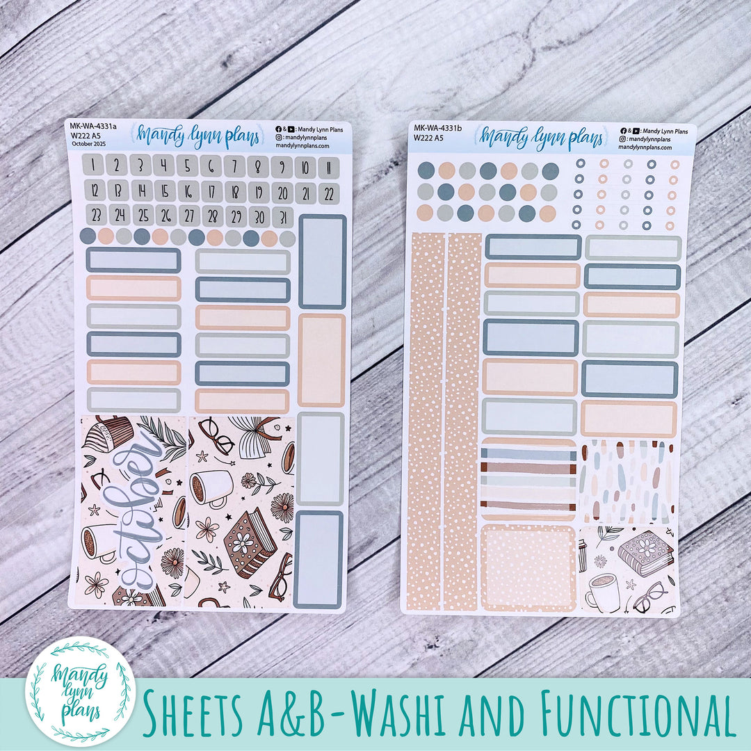 Wonderland 222 October 2025 Monthly Kit || Coffee and Books || 331