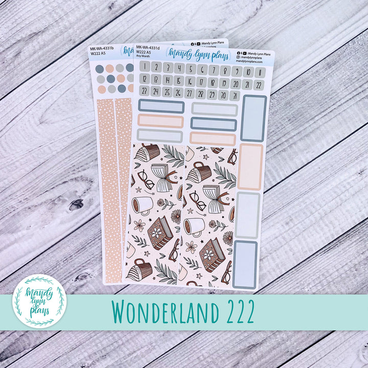 2025 Any Month Wonderland 222 Monthly Kit || Coffee and Books || 331