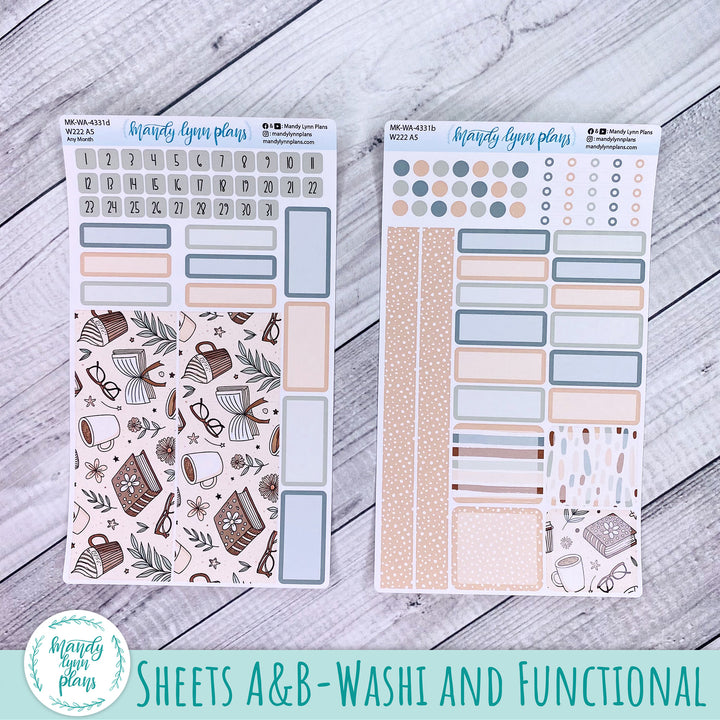 2025 Any Month Wonderland 222 Monthly Kit || Coffee and Books || 331