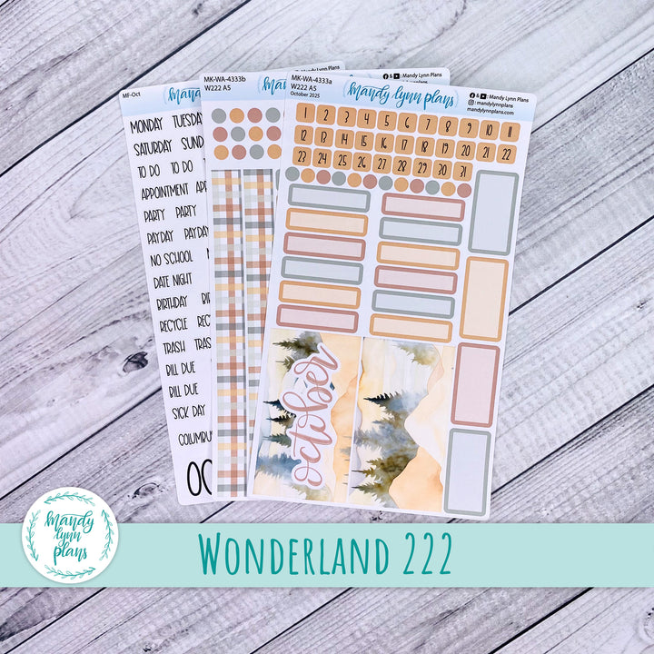 Wonderland 222 October 2025 Monthly Kit || Mountains || 333