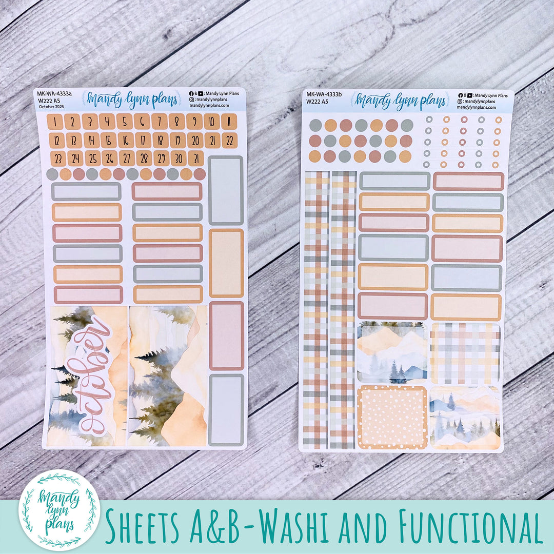 Wonderland 222 October 2025 Monthly Kit || Mountains || 333