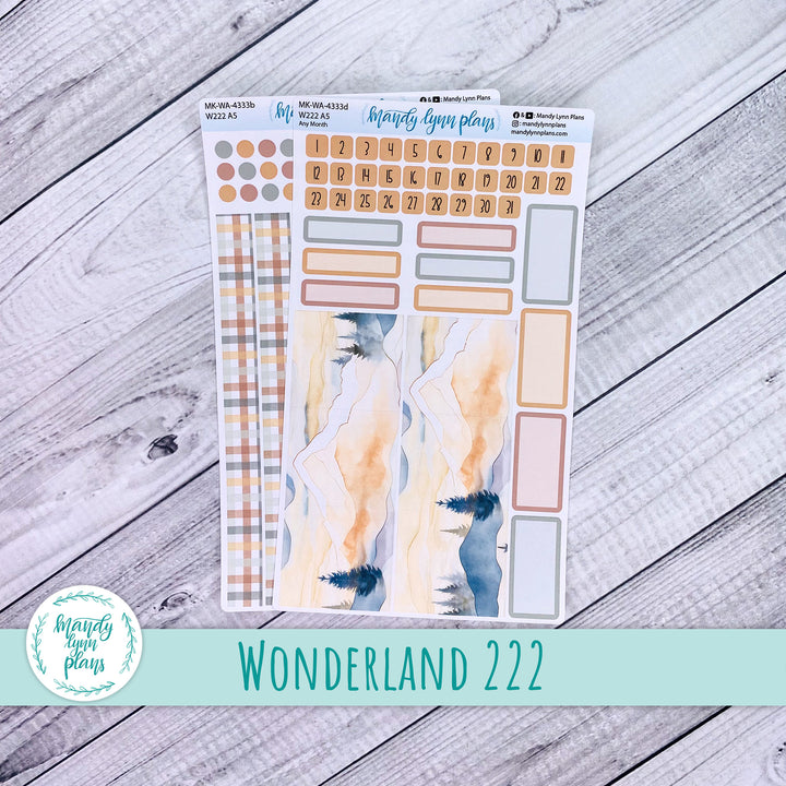 2025 Any Month Wonderland 222 Monthly Kit || Mountains || 333