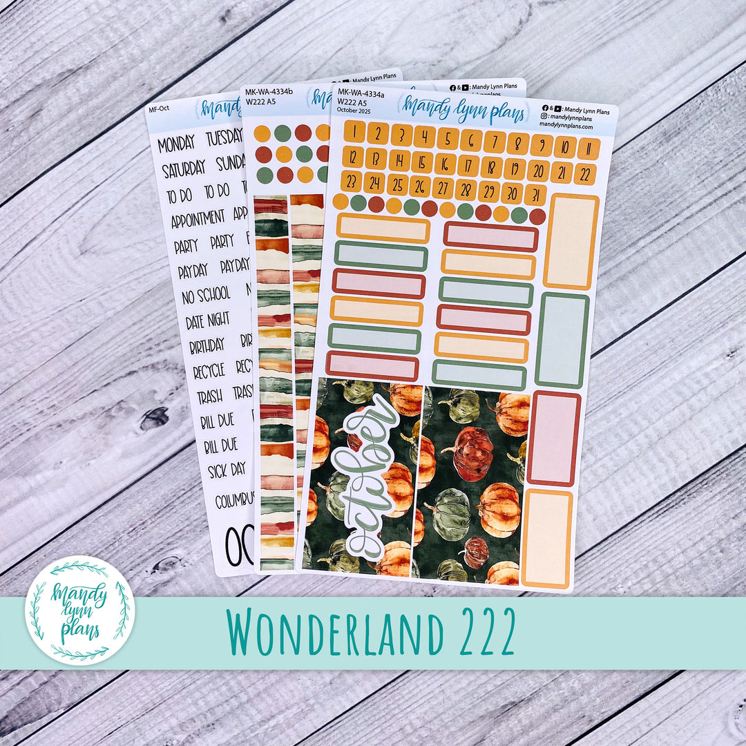 Wonderland 222 October 2025 Monthly Kit || Harvest Harmony || 334