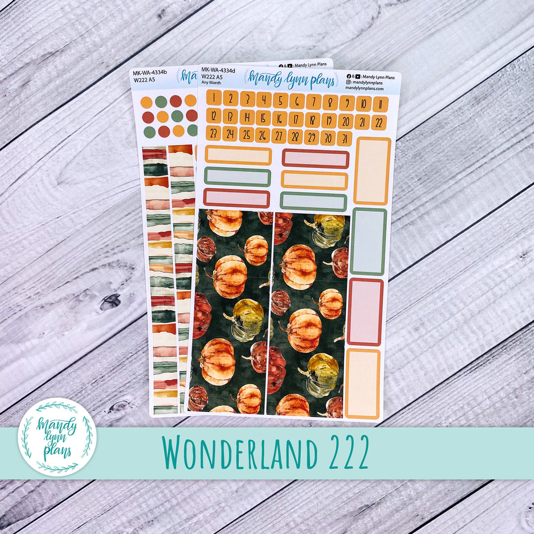 2025 Any Month Wonderland 222 Monthly Kit || Harvest Harmony || 334