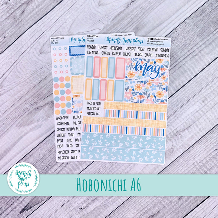 Hobonichi A6 May 2024 Monthly Kit || Spring Days || MK-A6T-3266