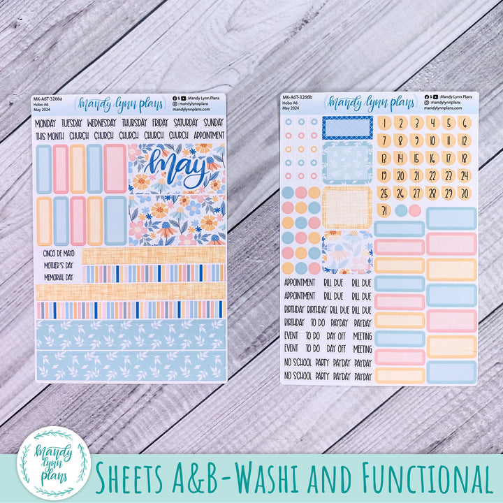 Hobonichi A6 May 2024 Monthly Kit || Spring Days || MK-A6T-3266