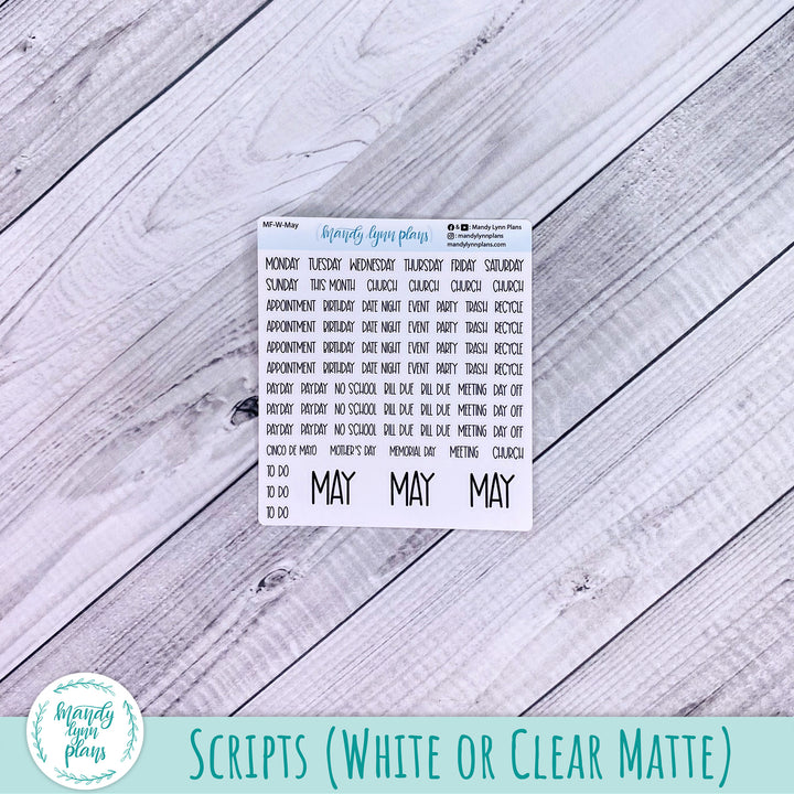 Hobonichi Weeks May 2024 Monthly Kit || Mama || MK-W-2265