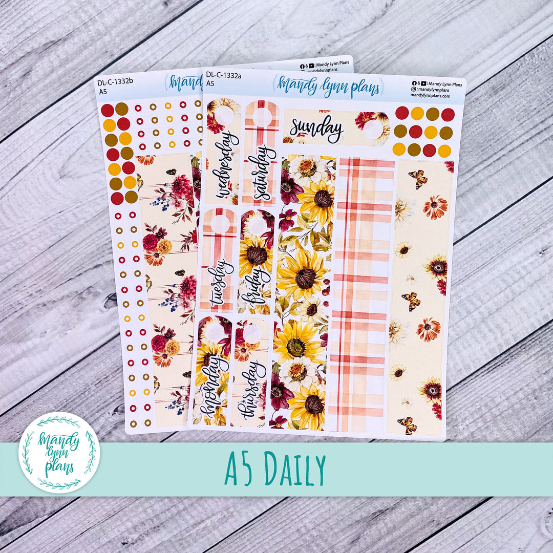 A5 Daily Kit || Warm Autumn || DL-C-1332